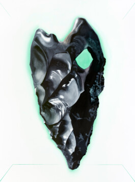 Palette Faustkeil 2020, 250 x 190 cm, mixed media on canvas